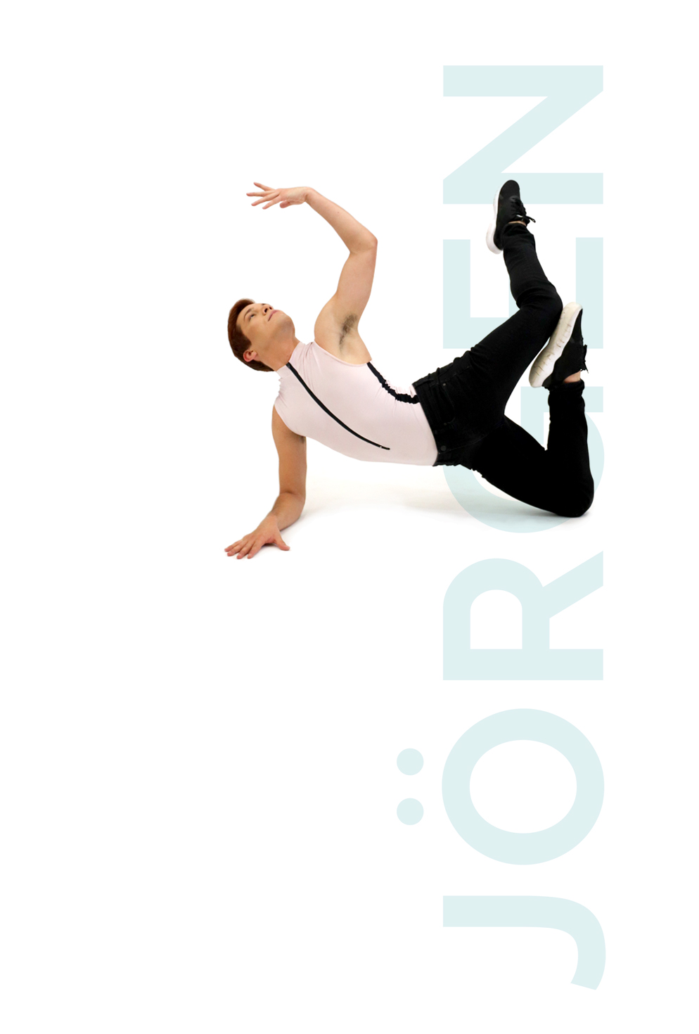 Jörgen Community Dance Image of a dancer and the word Jörgen