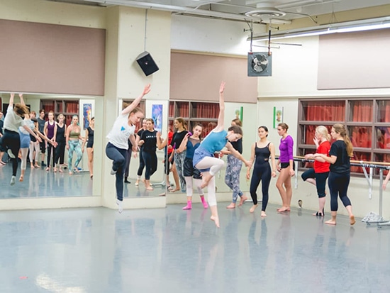 Image of dancers from Summer III Program