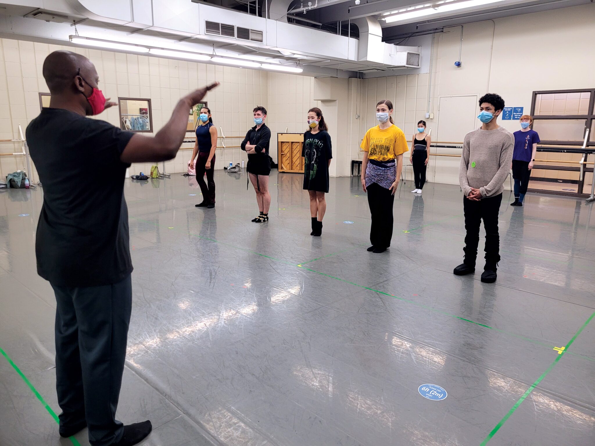 Dream Talker: Jose Angel Carret Ballet Jörgen in the studios