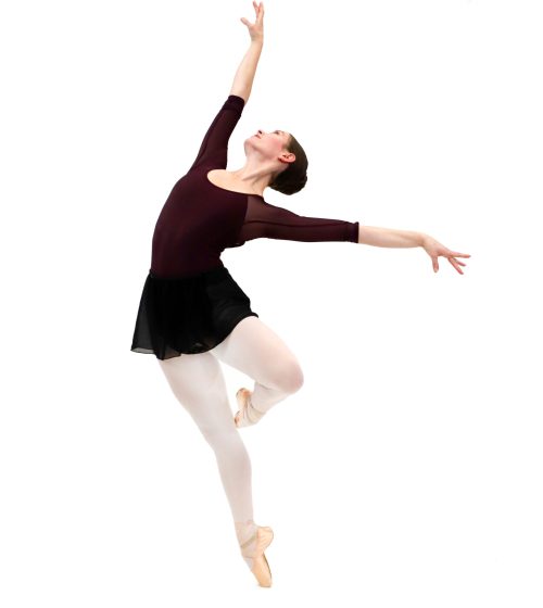 George Brown Dance – P105 Program Image of a dancer