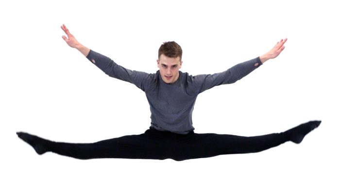 George Brown Dance – P106 Program Image of a dancer